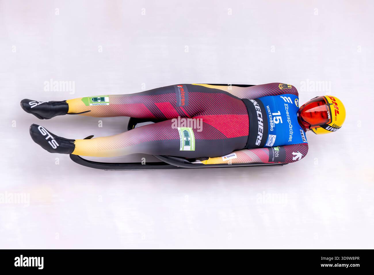 07 December 2025, North Rhine-Westphalia, Winterberg: Luge: World Cup ...