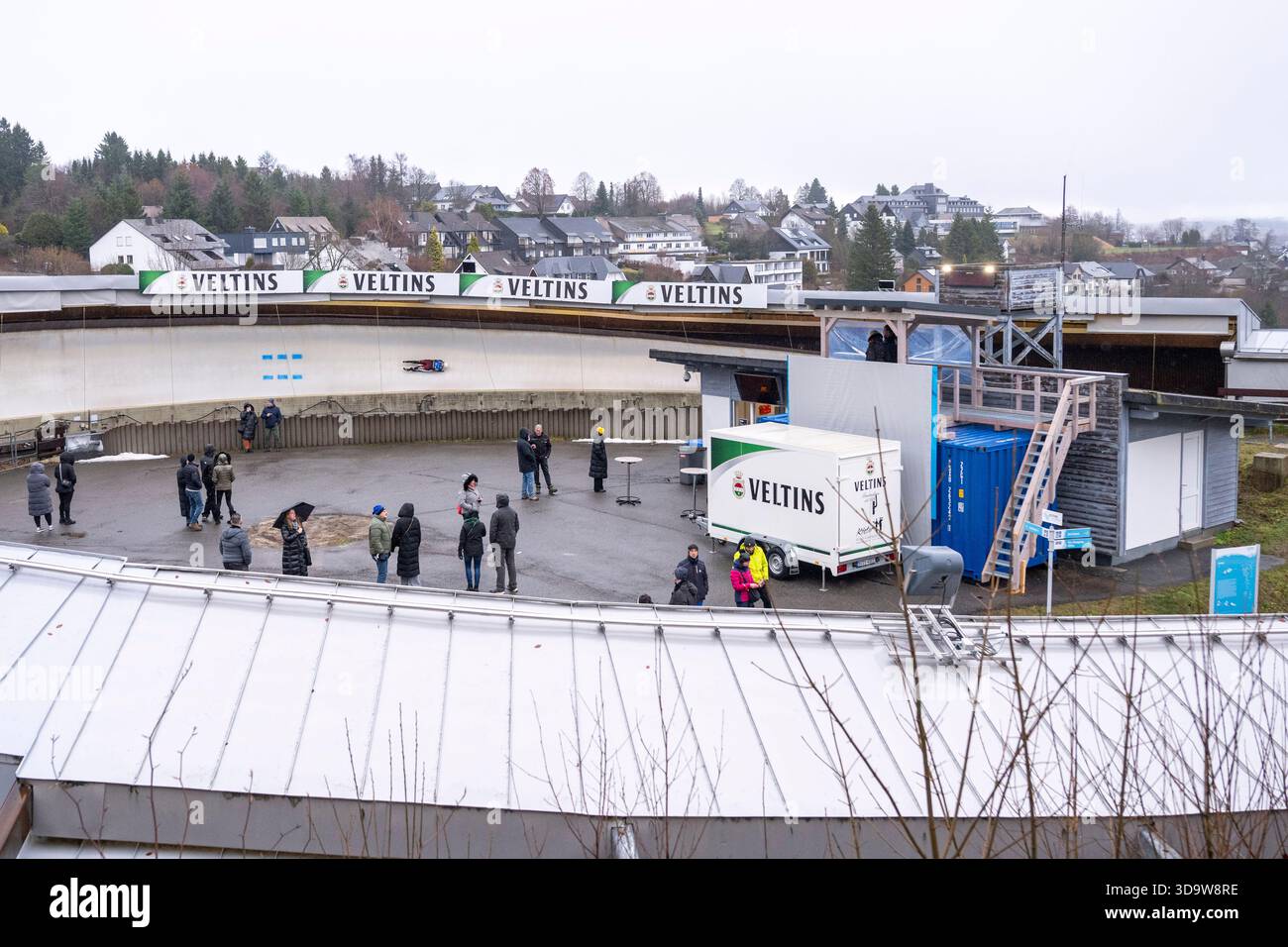 07 December 2025, North Rhine-Westphalia, Winterberg: Luge: World Cup ...