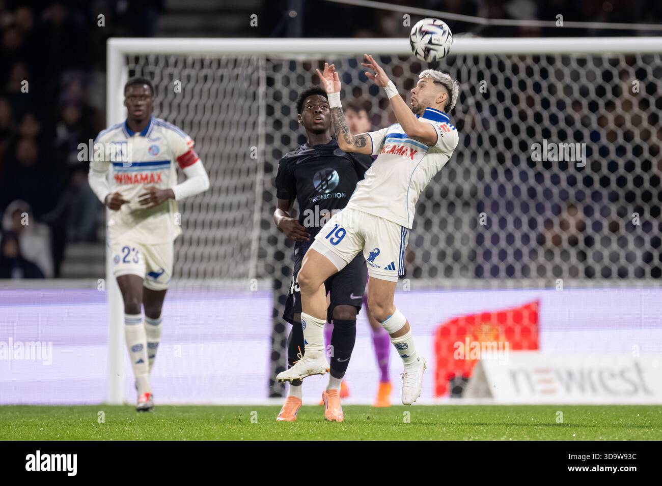 Julio Enciso of Strasbourg during the Ligue 1 McDonald's match between ...