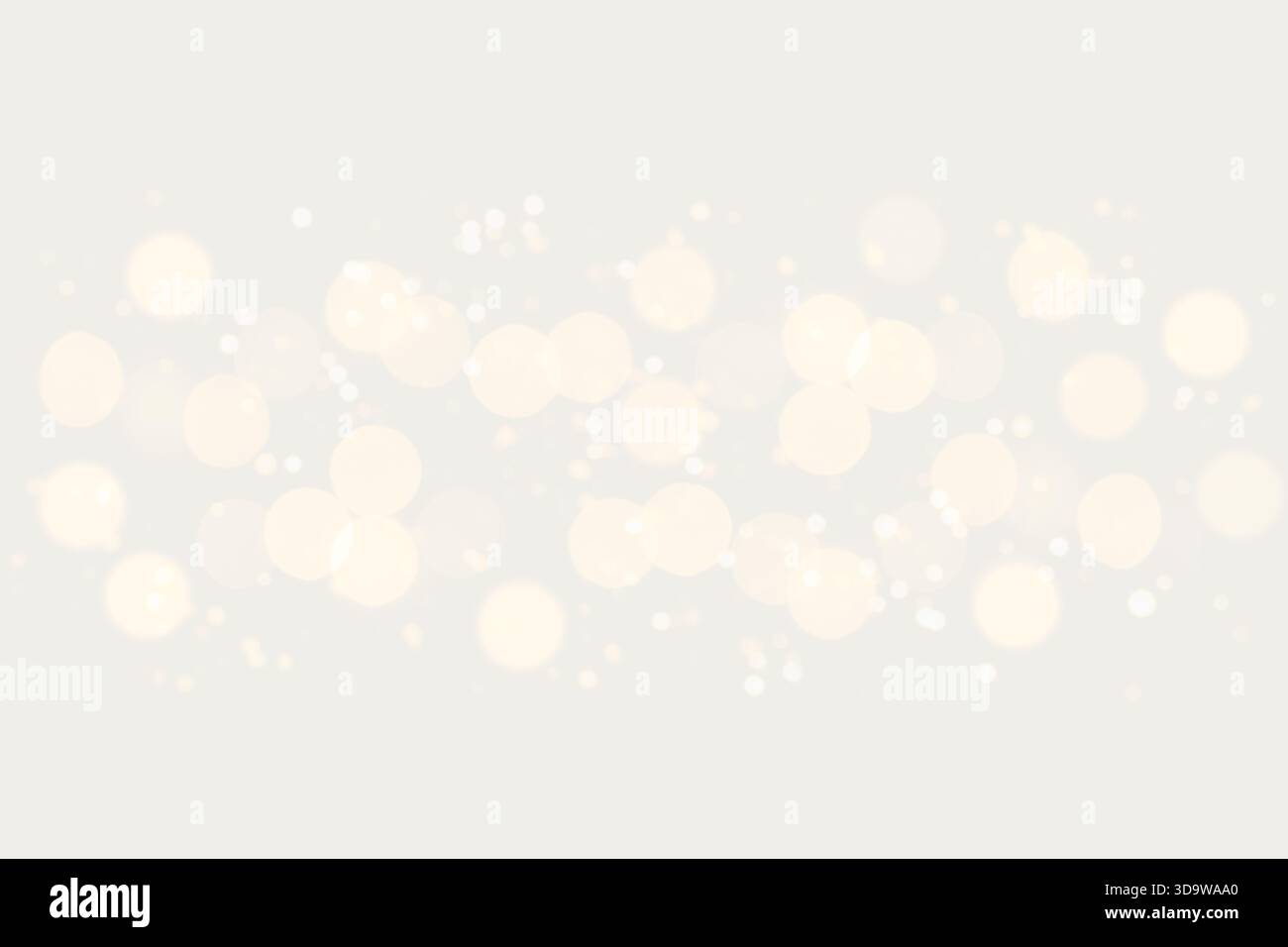 Demonstratio Color Soft white bokeh background with warm light circles for festive design ...