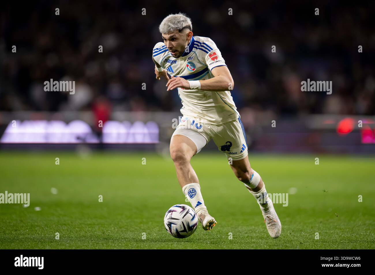 Julio Enciso of Strasbourg during the Ligue 1 McDonald's match between ...