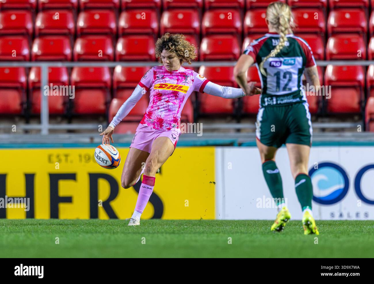 Pwr Rugby Background Ellie Kildunne, English international and Harlequins PWR rugby union ...