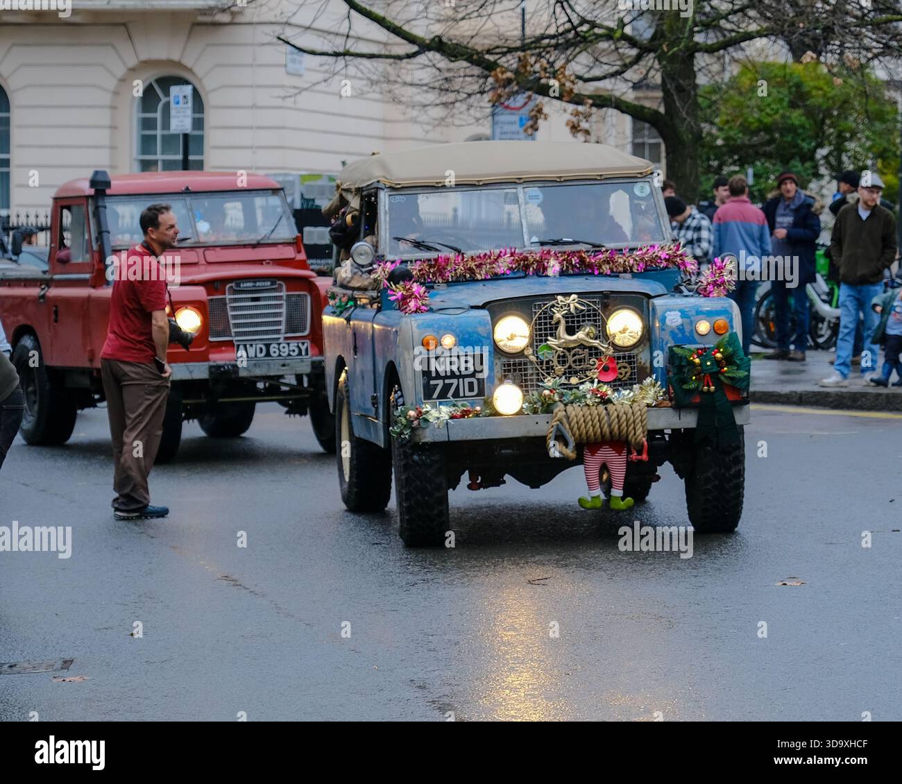 London, UK. 7th December, 2025. Hundreds of Land Rover enthusiasts from ...