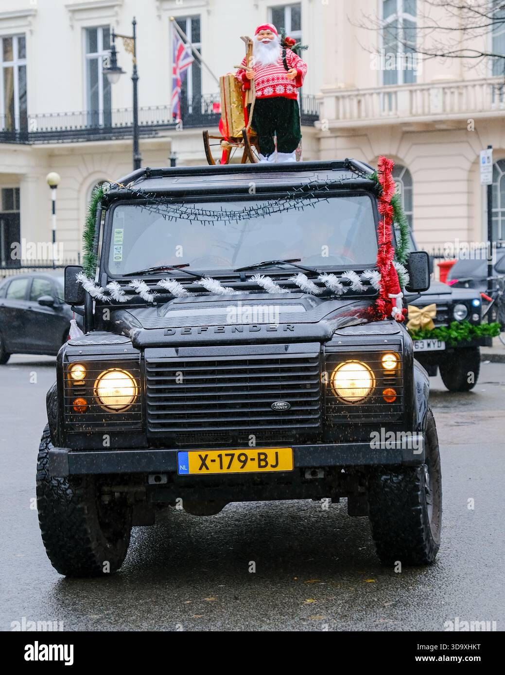 London, UK. 7th December, 2025. Hundreds of Land Rover enthusiasts from ...