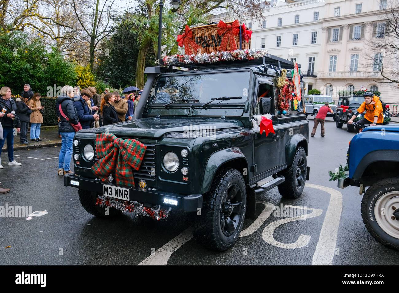 London, UK. 7th December, 2025. Hundreds of Land Rover enthusiasts from ...