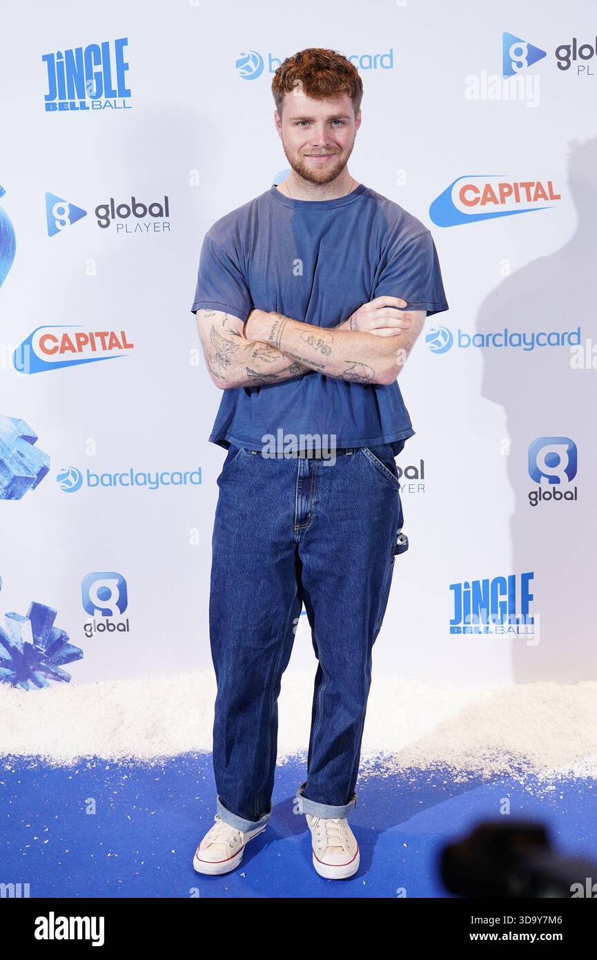 Alex Warren during day two of Capital's Jingle Bell Ball with ...