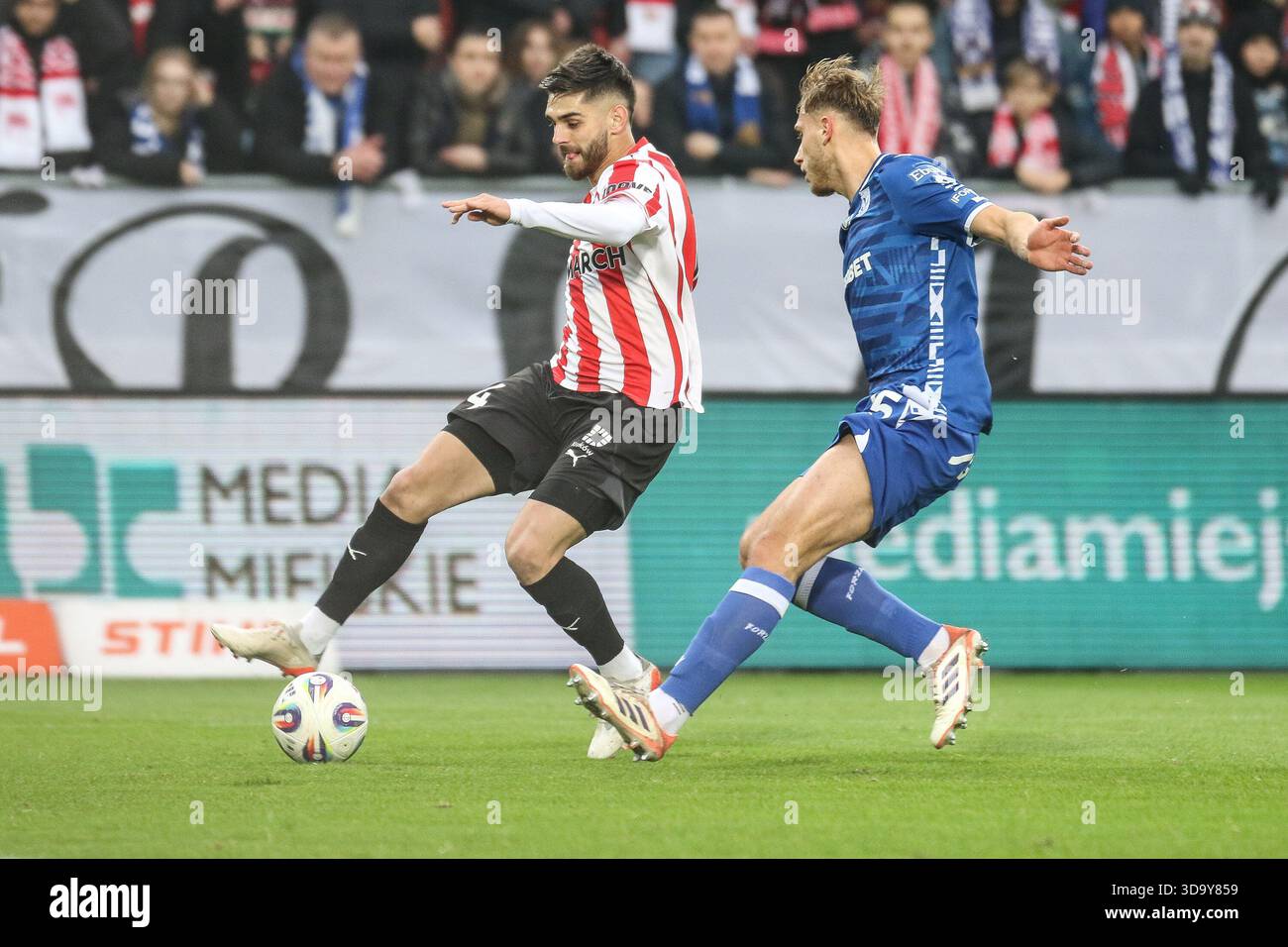 Krakow, Poland, 7th December, 2025, football 2025 2026 PKO BP