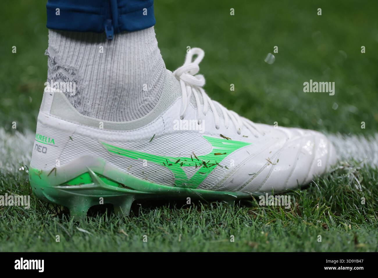 Milan, Italy. 6th Dec, 2025. Mizuno Morelia NEO football boots