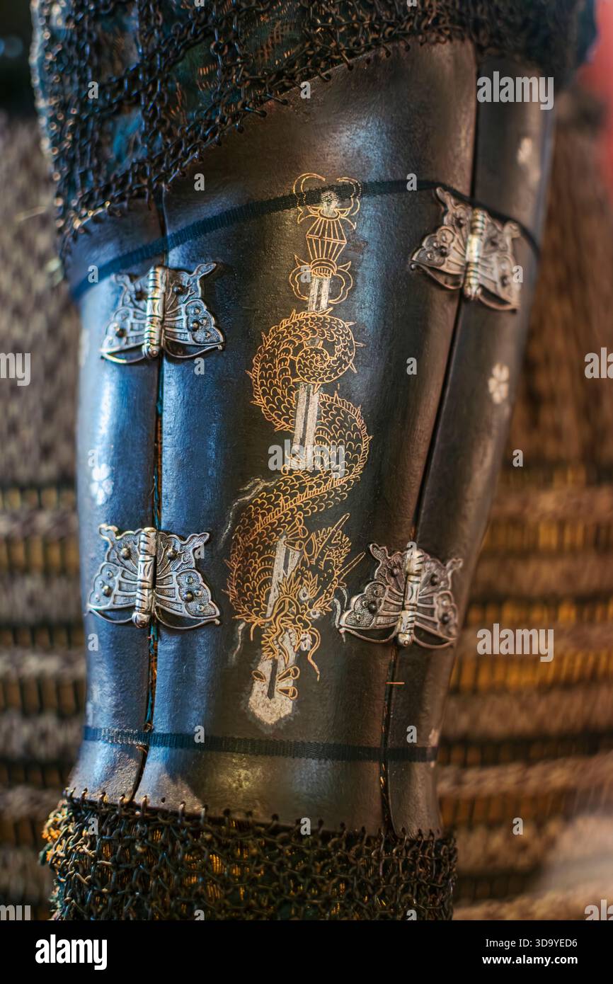 The Royal Palace of Turin. Armor detail. Stock Photo