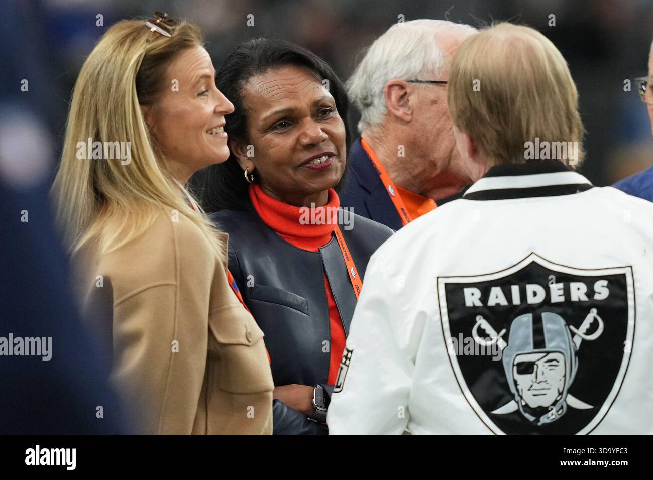 Denver Broncos co-owners Carrie Walton Penner, left, and Condoleezza ...