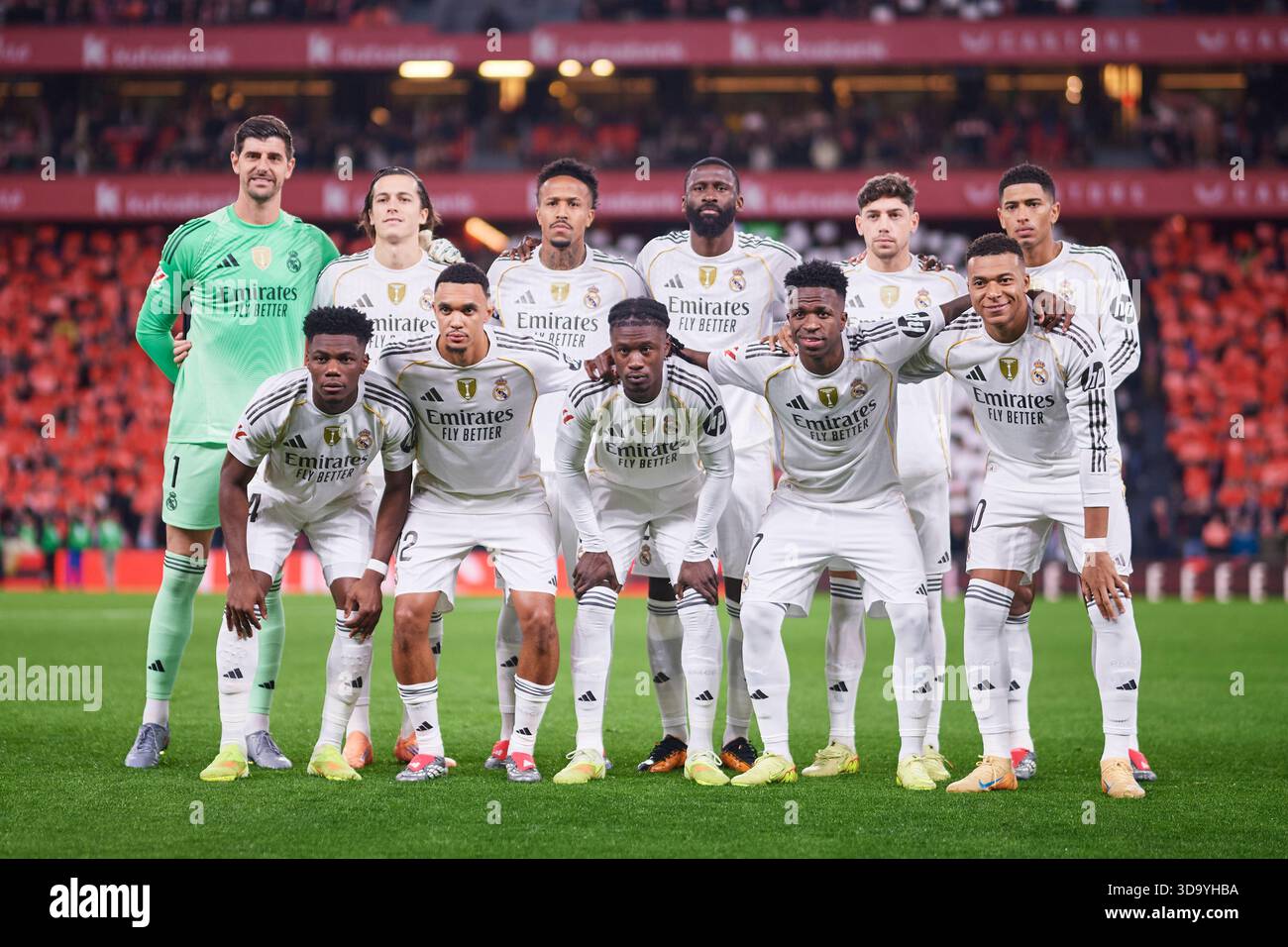 Real Madrid CF team during the LaLiga EA Sports match between Athletic ...