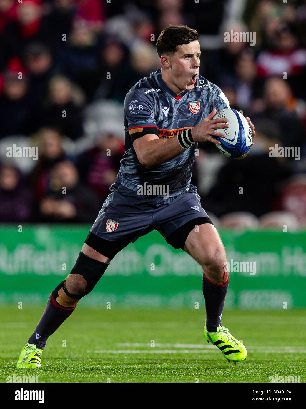 Gloucester, England, UK, 7 December 2025. Seb Atkinson of Gloucester ...