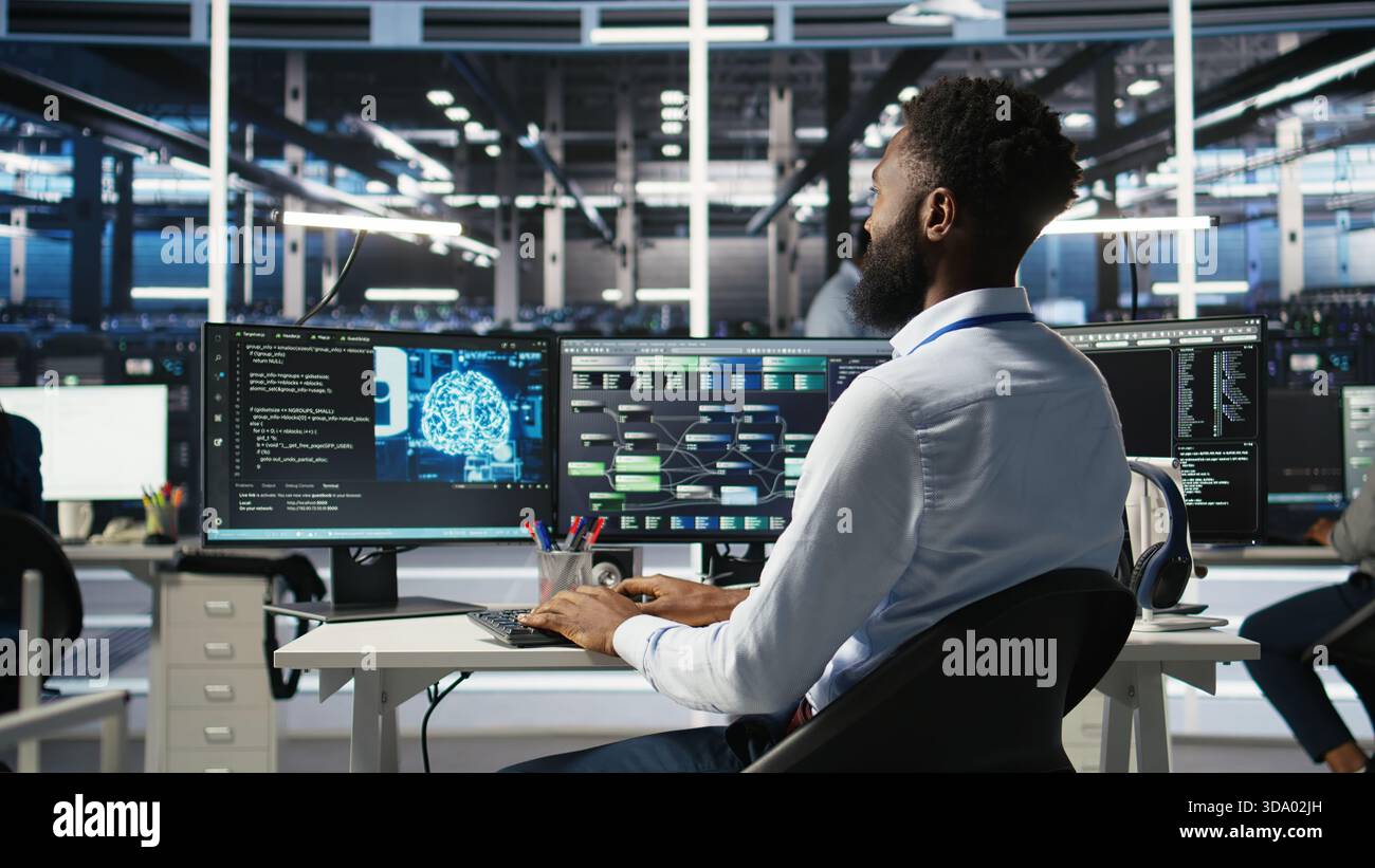 Data center programmer uses machine learning node tree program to ...