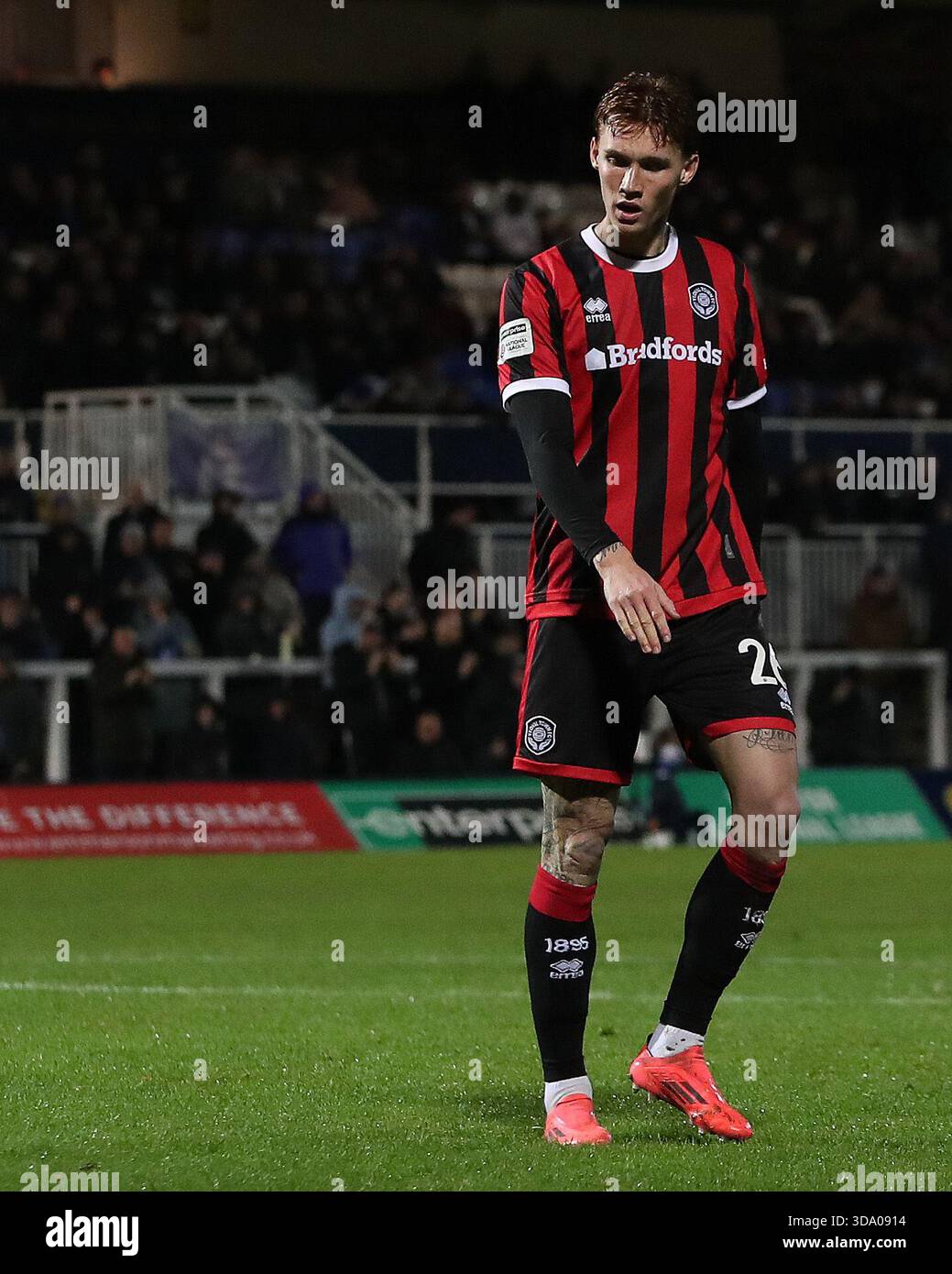 Kyle Ferguson Reno Kyle Ferguson of Yeovil Town in action during the The Enterprise ...