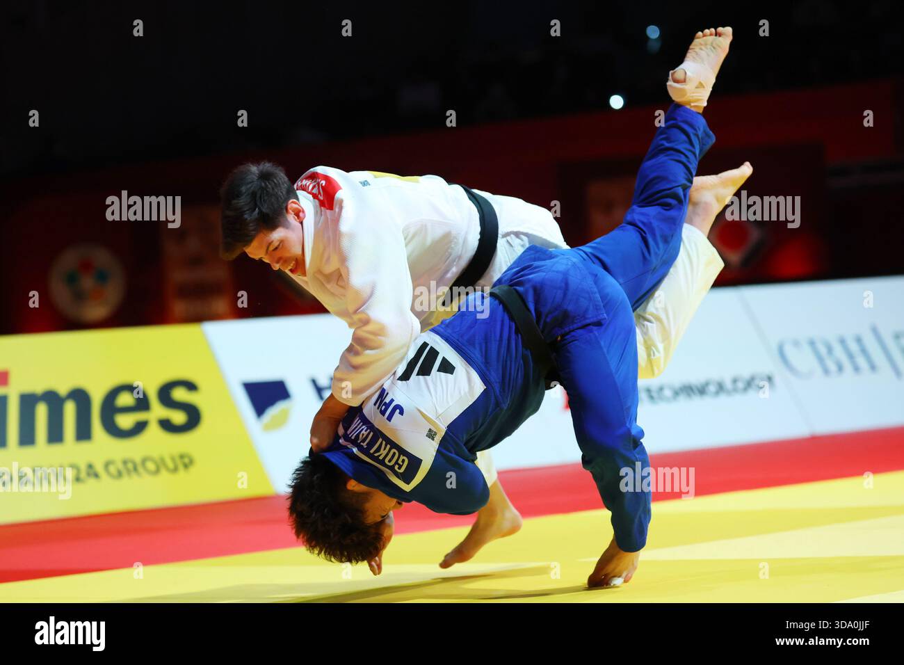 Sanshiro Murao, Gouki Tajima and Shiho Tanaka compete in Baku Sanshiro Murao, Gouki Tajima and Shiho Tanaka compete in Baku