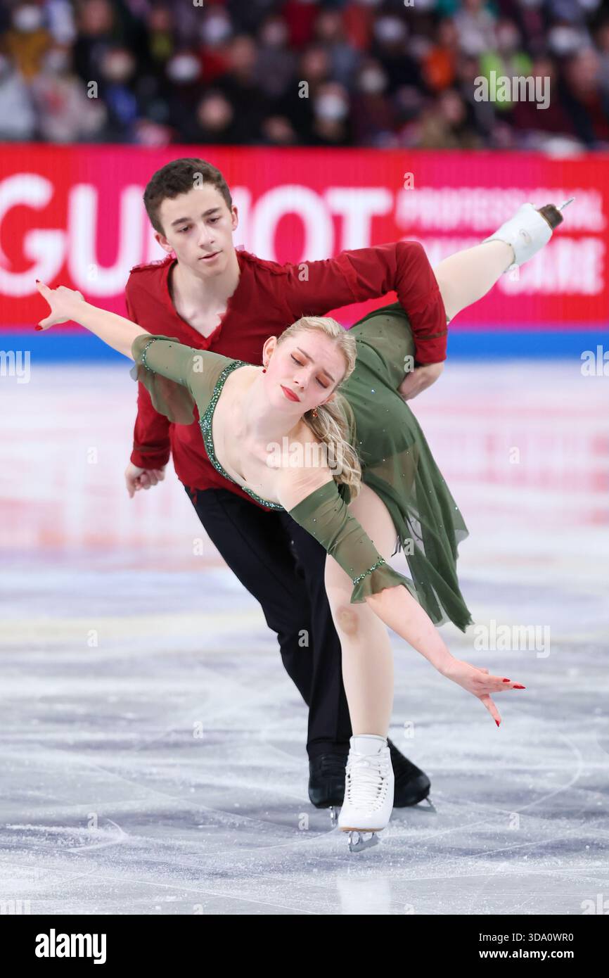 Jasmine Robertson & Chase Rohner (USA), DECEMBER 6, 2025 - Figure ...