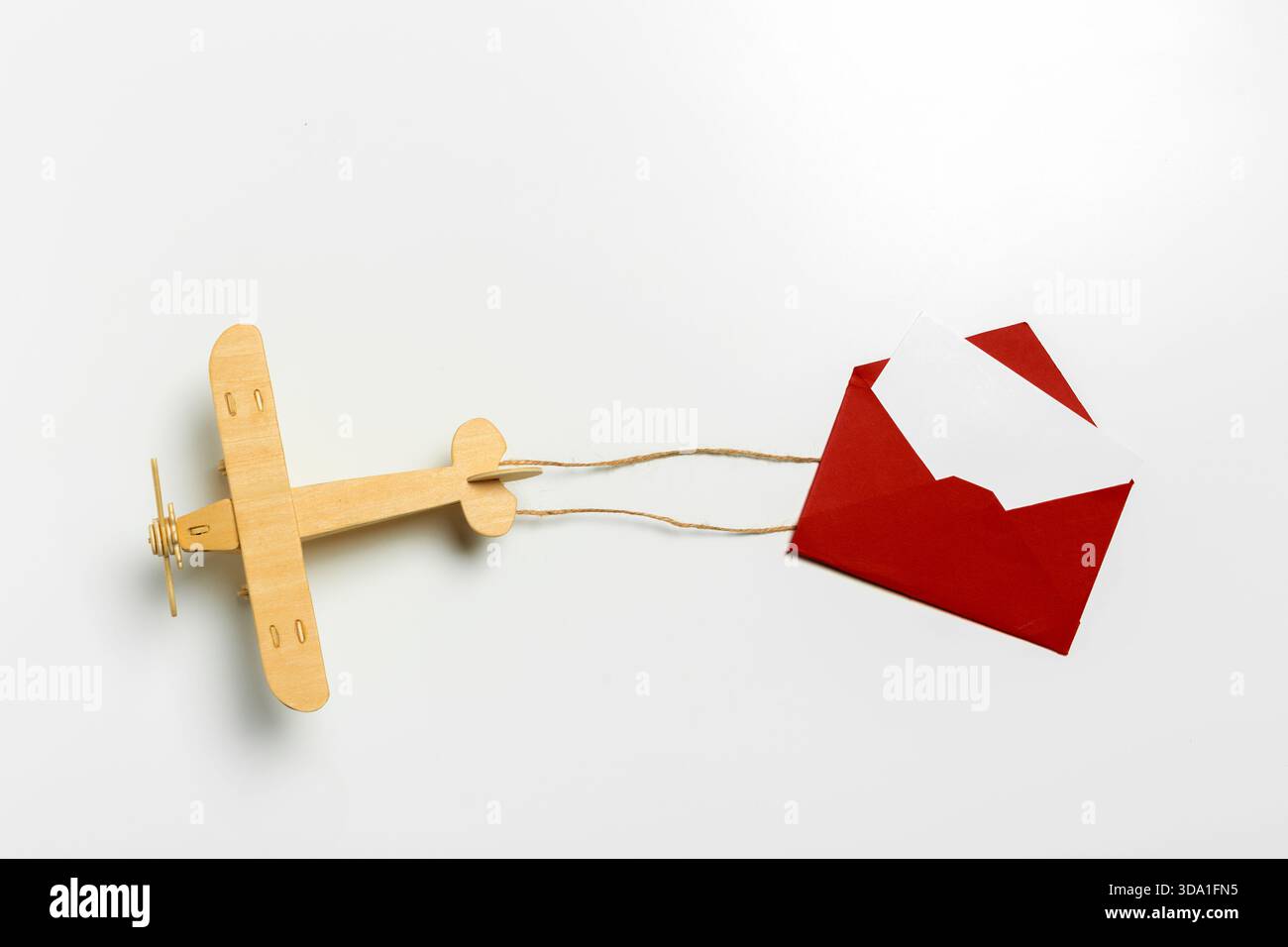 Red white airplane letters hi-res stock photography and images - Alamy