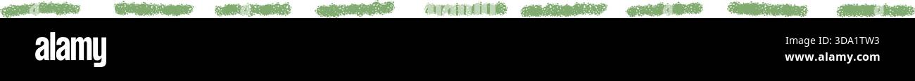 Rough Chalk Underline Stroke Element Stock Vector