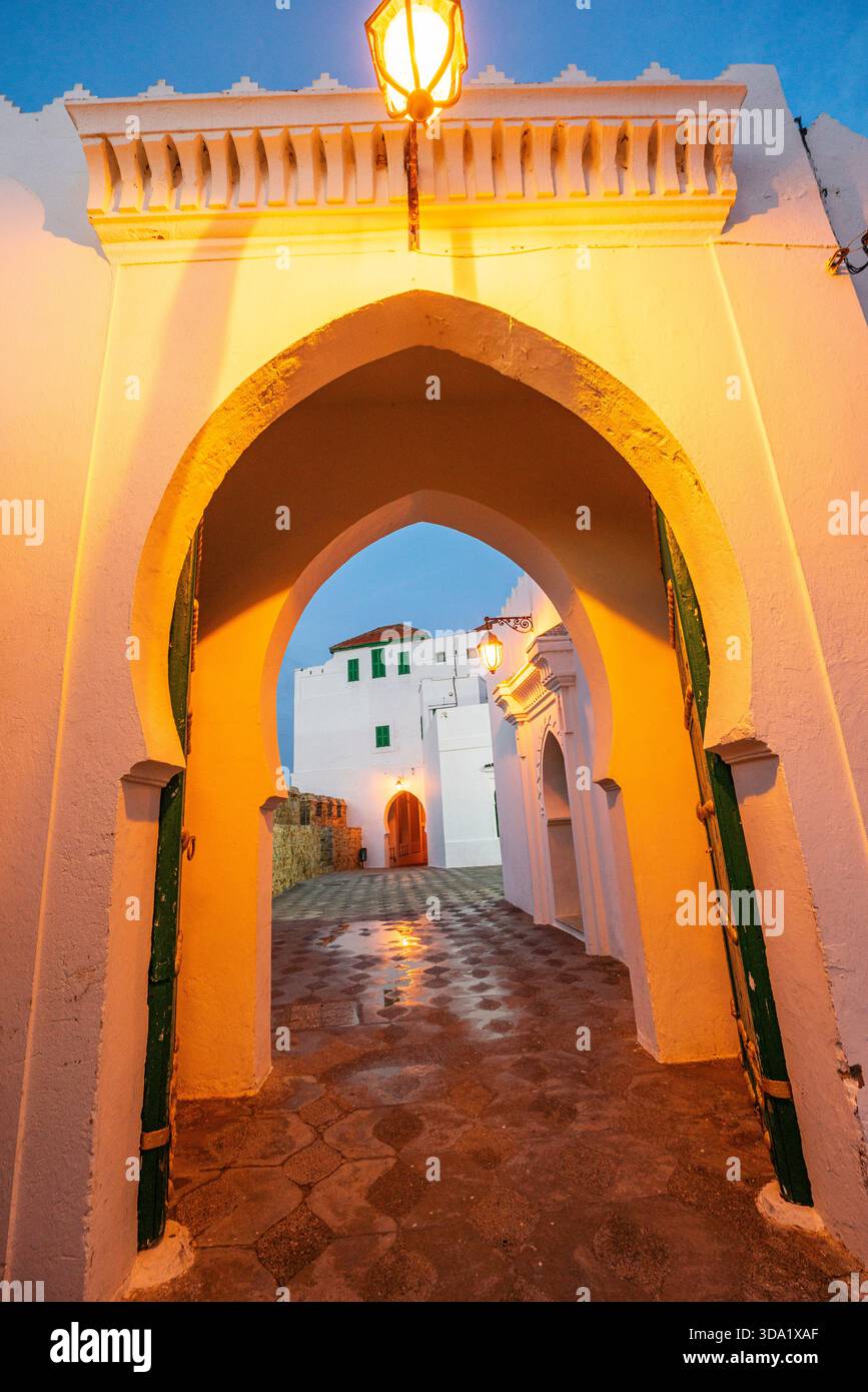 Raisuni Palace (Raisuli), Ibn Khaldoune, Asilah, Morocco, North Africa ...