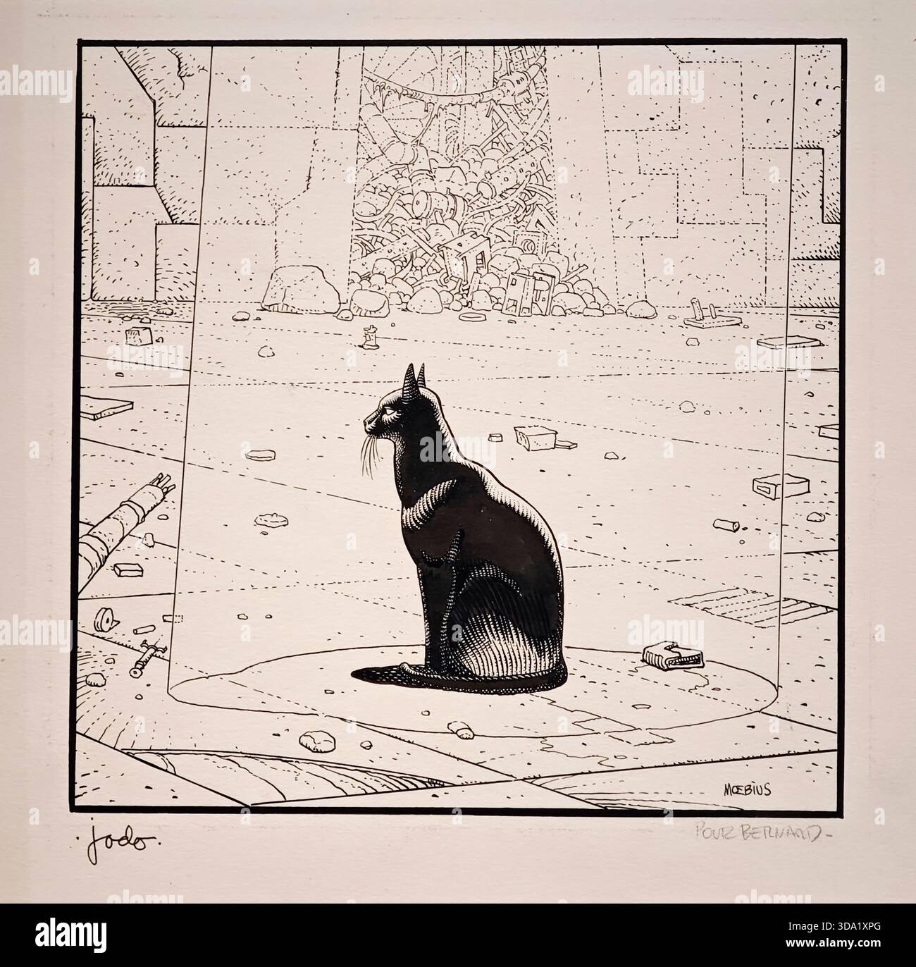 Jean Giraud, Moebius, drawing and Alejandro Jodorowsky script, les