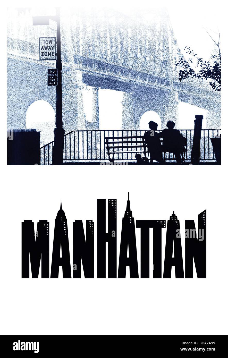 thumbnail image 2 of Manhattan Movie Poster Print – Woody Allen 1979, 19x13 Inches Art Reproduction 2 of 5