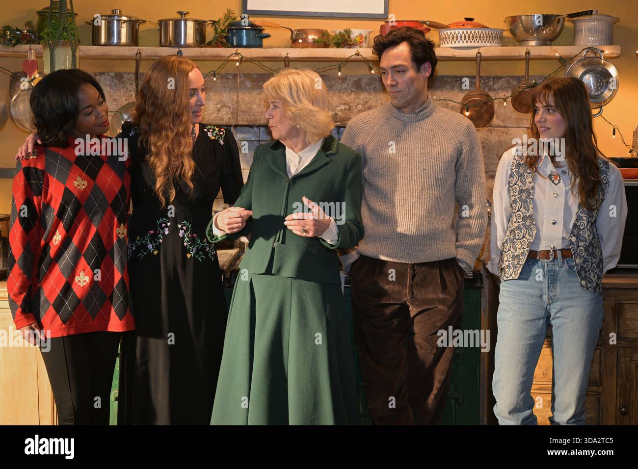 Alex Hassell on set The New Standard of Intimacy: Beyond the Script