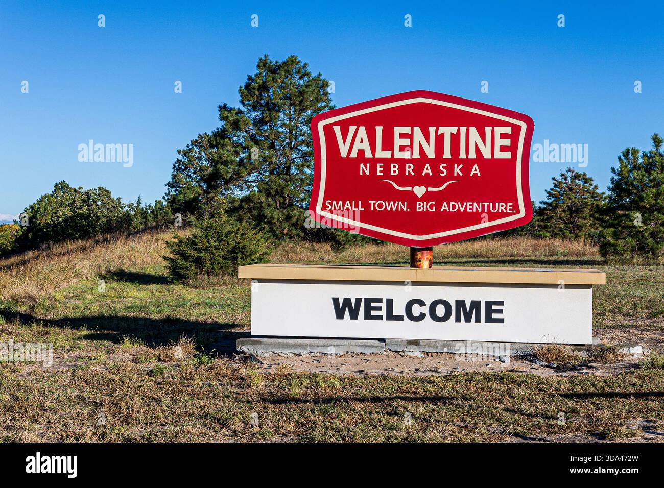 Welcome to nebraska sign hi-res stock photography and images - Alamy