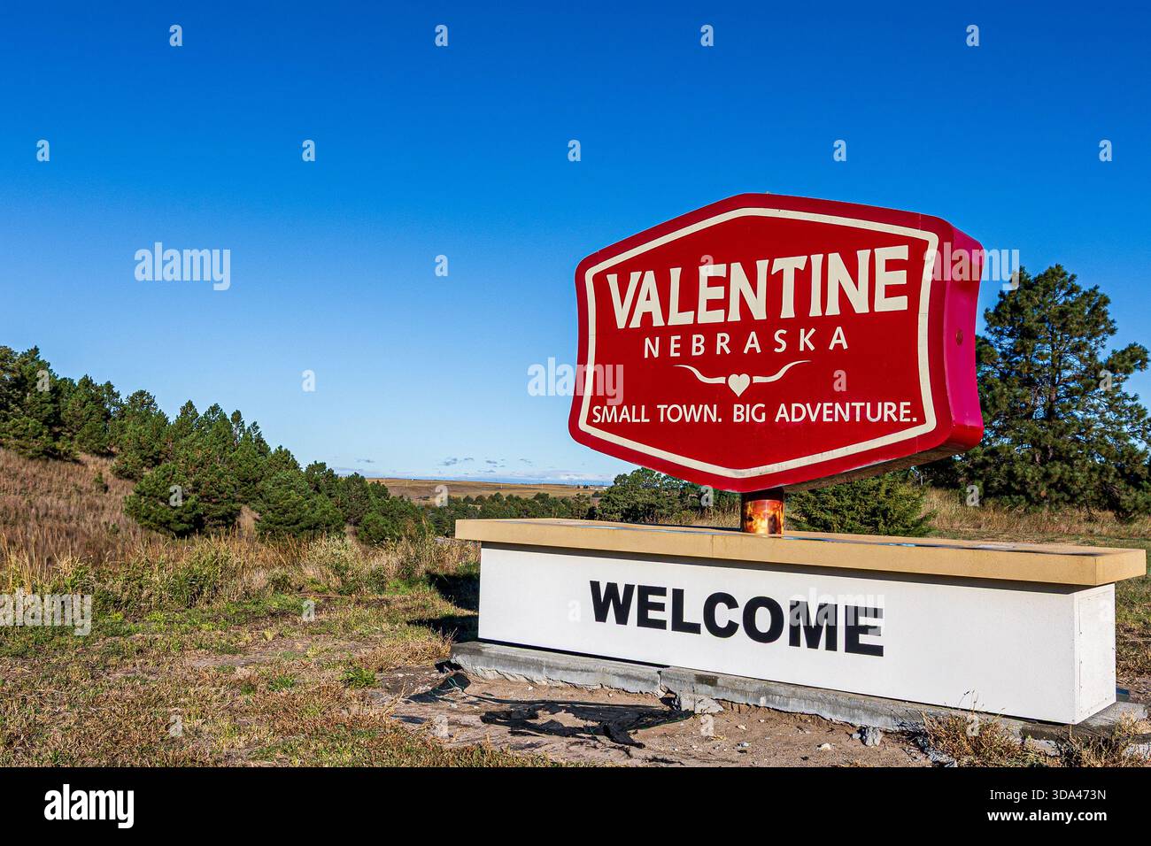 Welcome to nebraska sign hi-res stock photography and images - Alamy