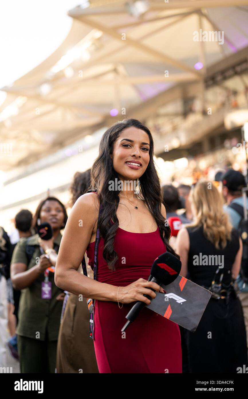 Ariana Bravo (Presenter), UAE, Formula 1 World Championship, Abu Dhabi ...