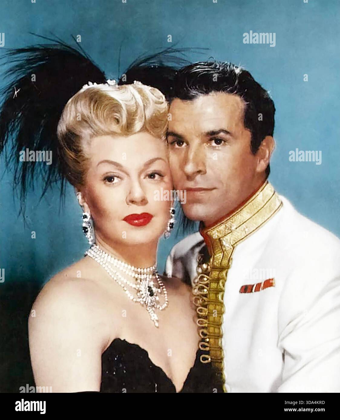 THE MERRY WIDOW 1952 MGM film with Lana Turner and Fernando Lamas