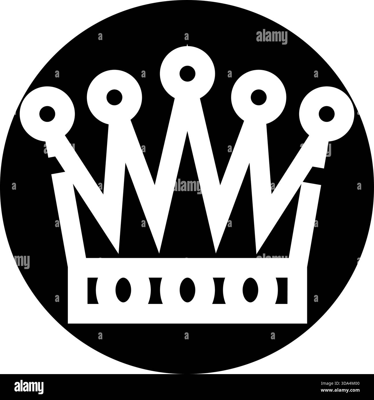 Crown icon representing royalty, power, and leadership Stock Vector ...