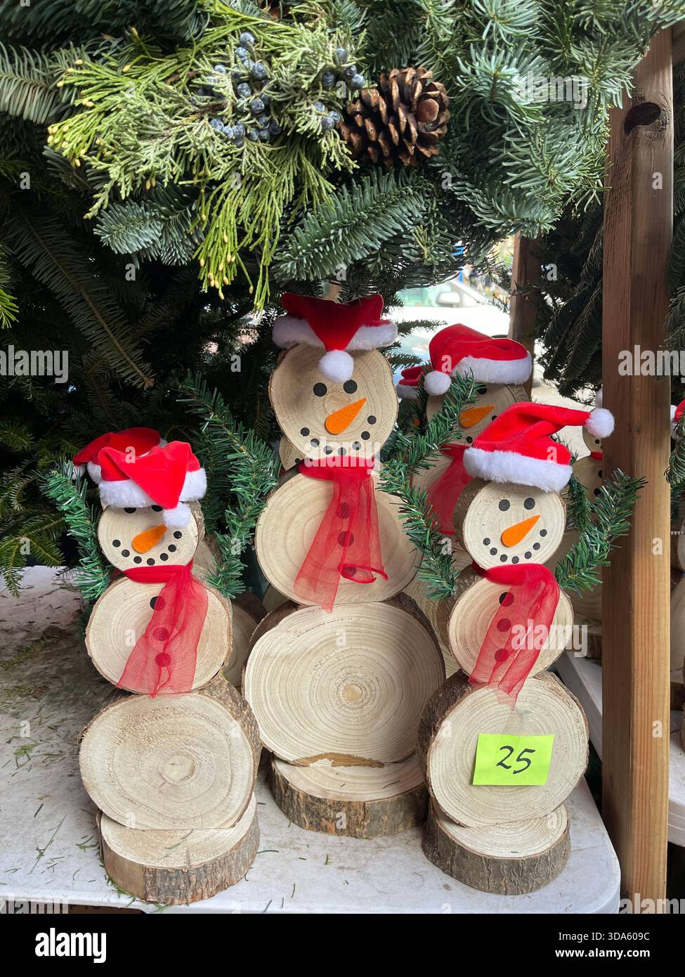 Holiday magic shining bright in the heart of NYC - Smartphone Captured Stock Image