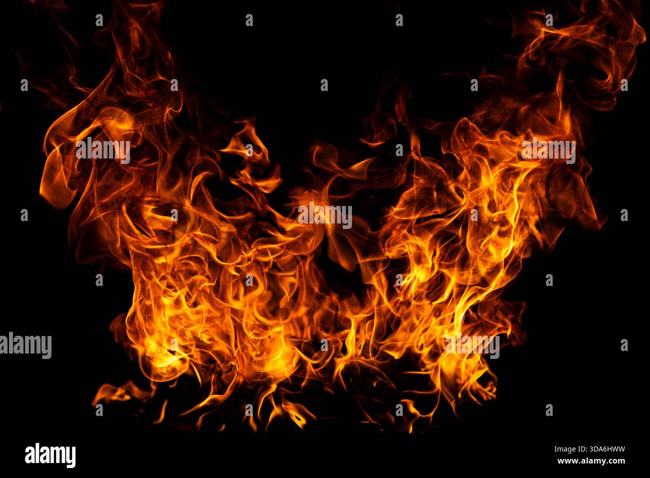 Burning fire texture layered visual hi-res stock photography and images ...