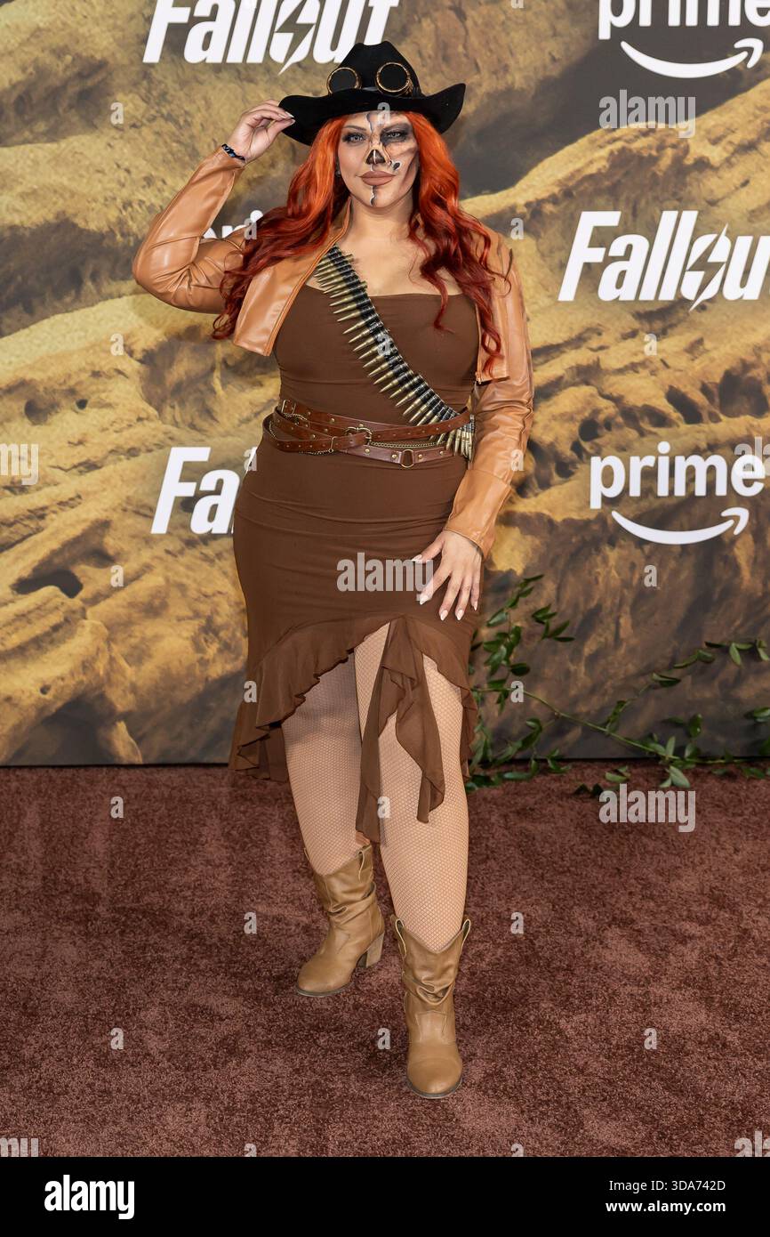 Kat Castanon attends the arrivals of Amazon Prime Video’s “FALLOUT ...