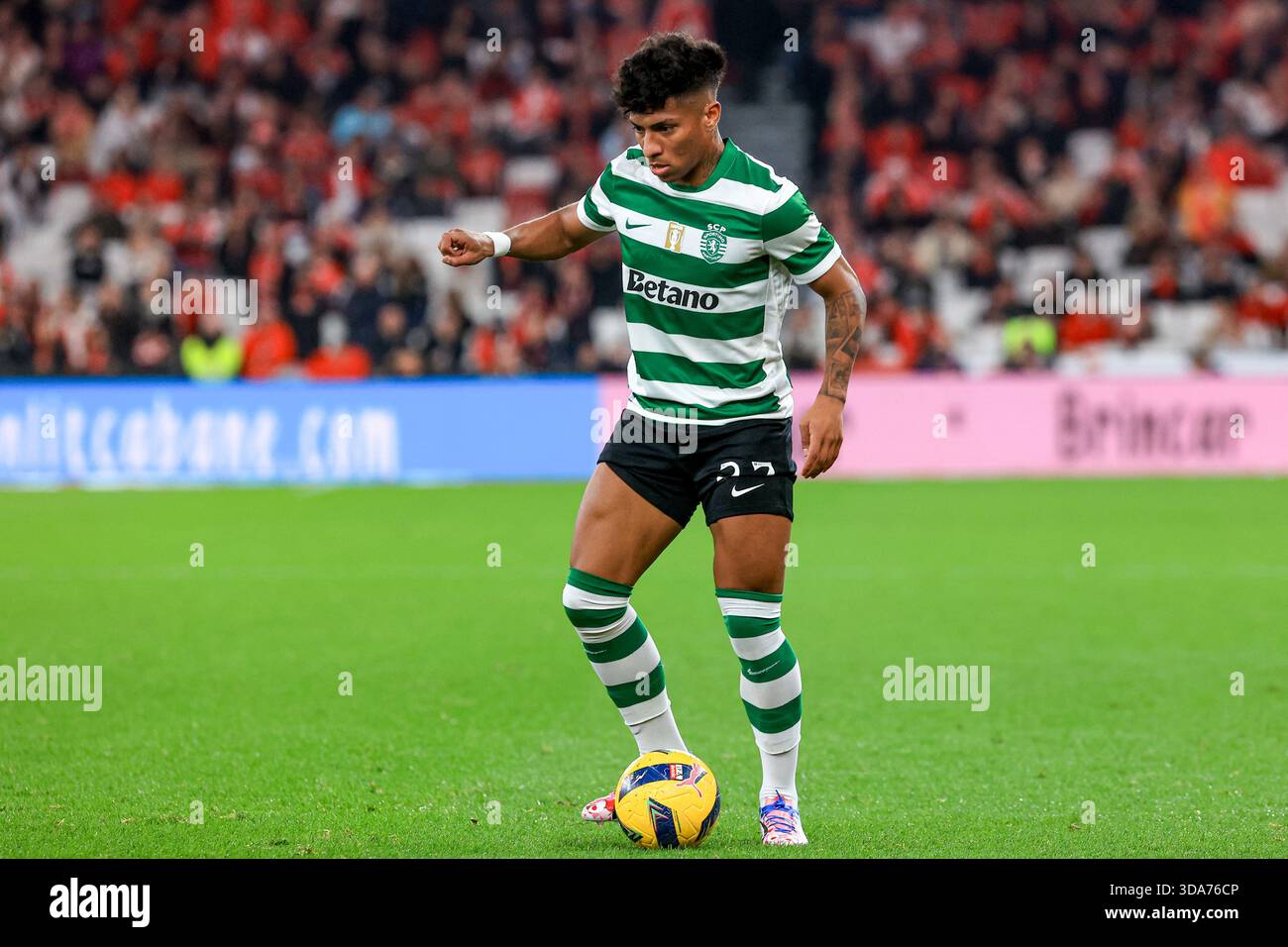 Alisson Santos forward of Sporting CP during the Primeira Liga match ...