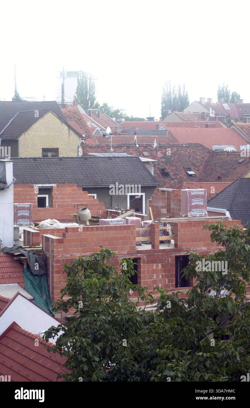 the shell construction of a new build single family house shell ...