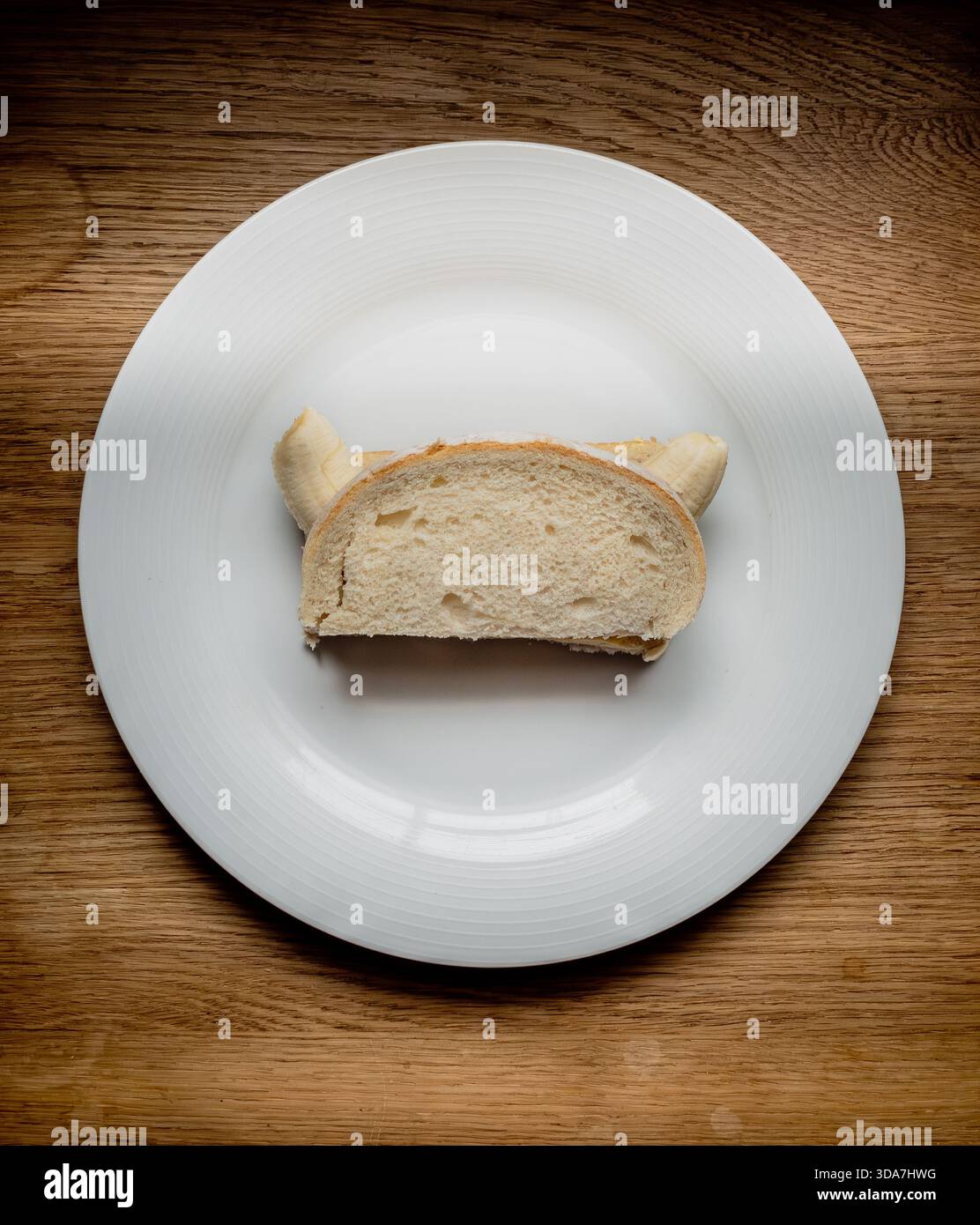 Banana Sandwich - Smartphone Captured Stock Image