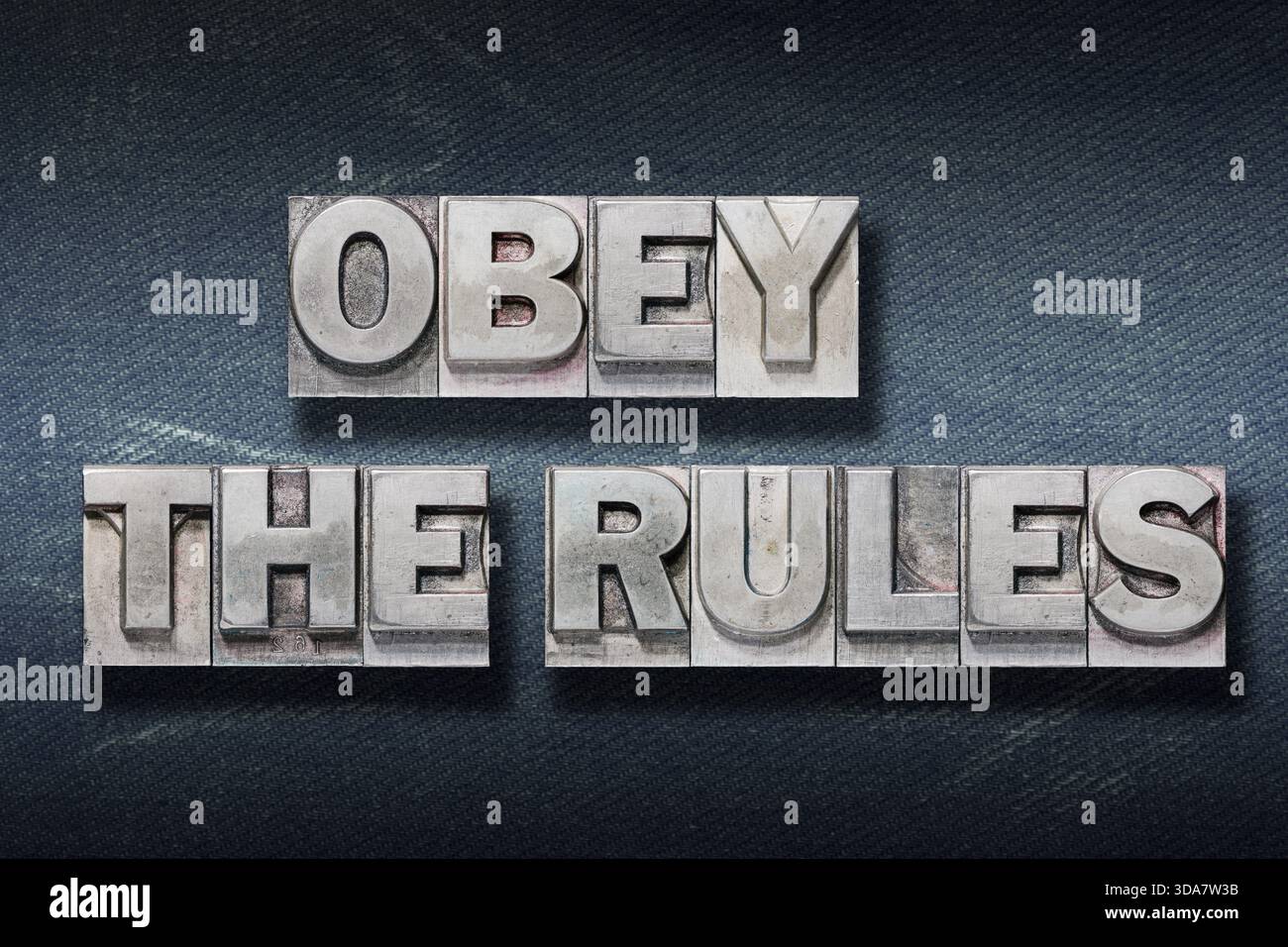 Obey law hi-res stock photography and images - Alamy