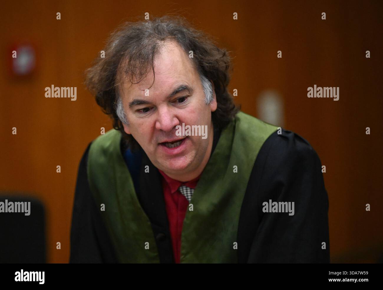 Danny Beisel 09 December 2025, Hesse, Frankfurt/Main: Daniel Beisel, lawyer for co ...