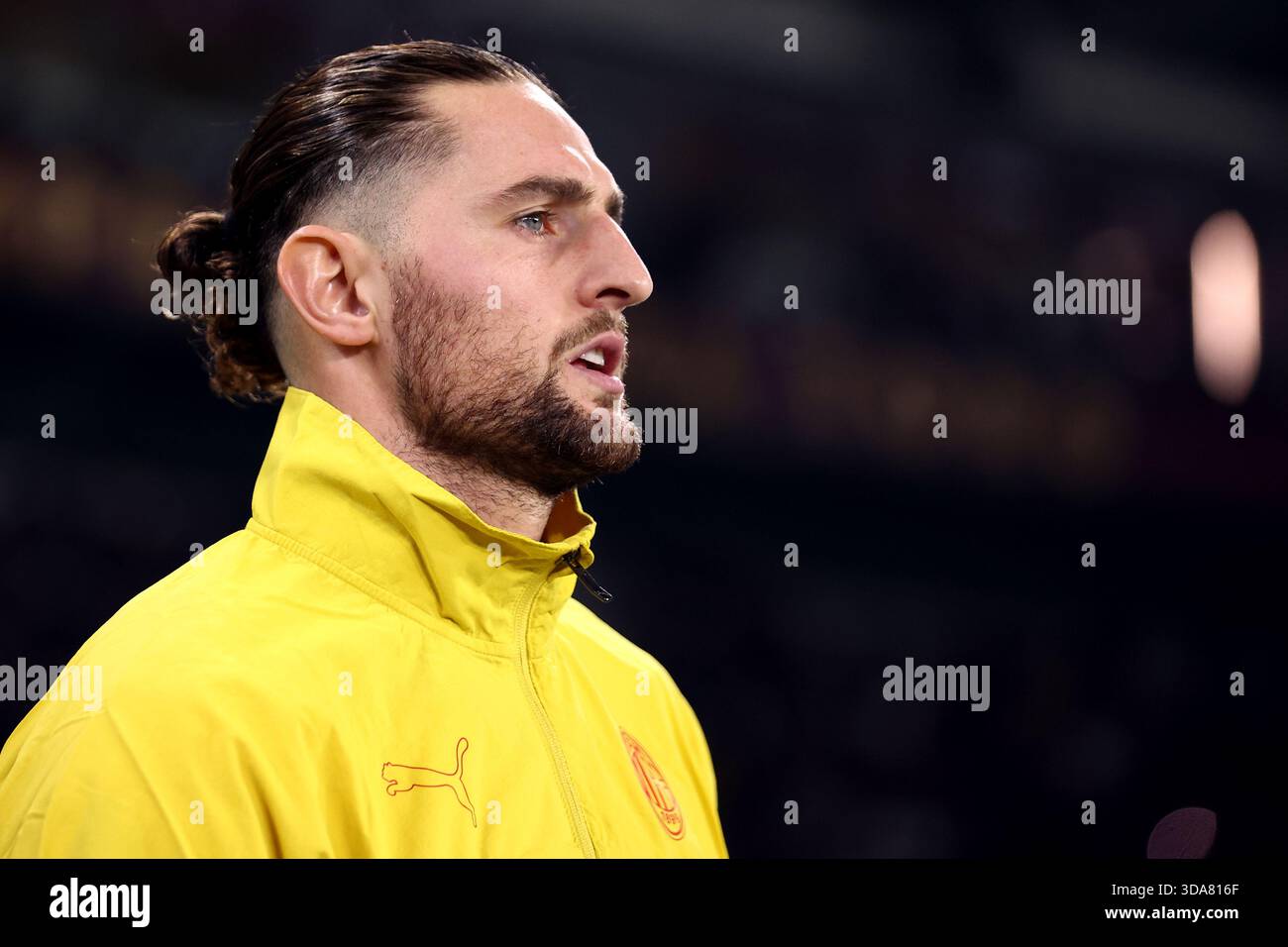 Adrien Rabiot of Ac Milan looks on during the Serie A football match ...