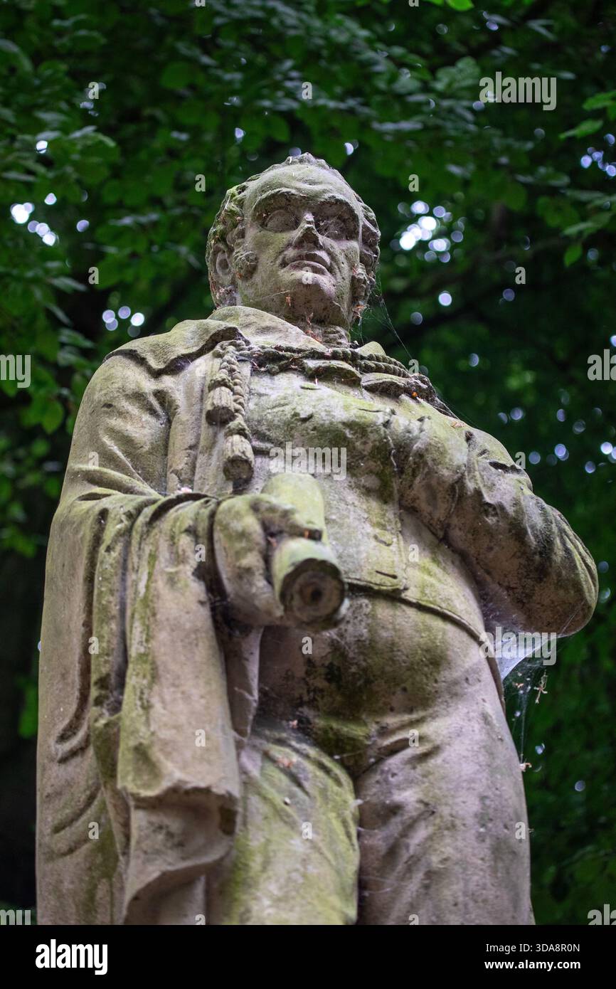 Nottingham, UK - June 29th 2025: Statue of Feargus O'Connor - Irish ...