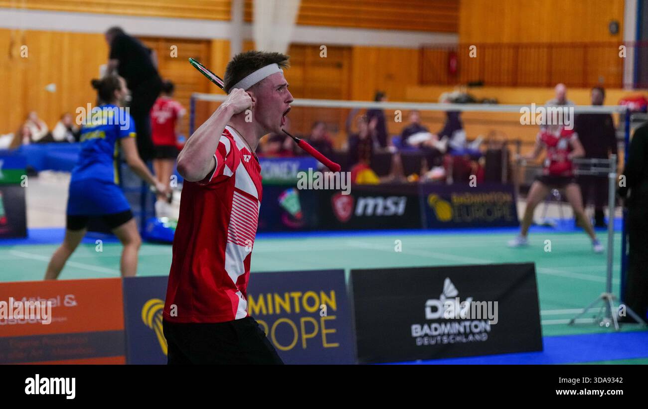 Where will the badminton events take place?