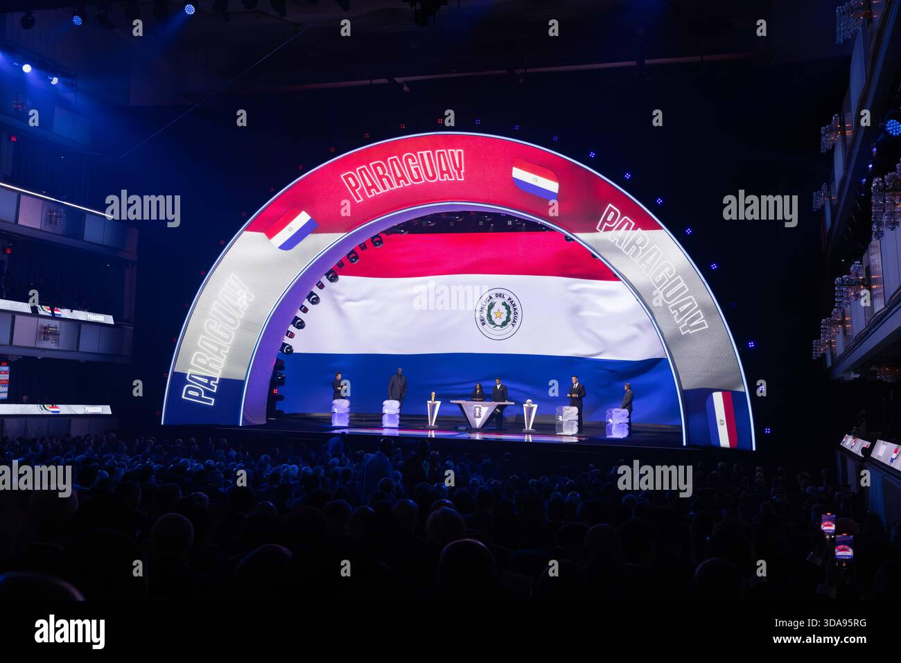Assistant drawr Aaron Judge during the Official Draw for the 2026 FIFA