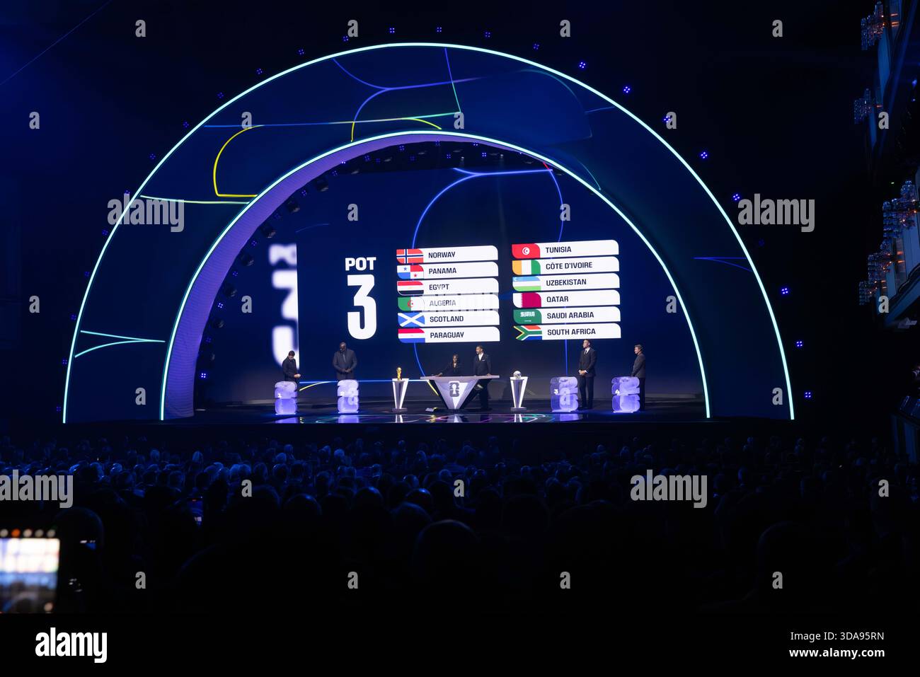Assistant drawr Aaron Judge during the Official Draw for the 2026 FIFA