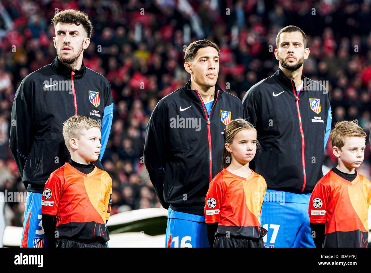 Matteo Ruggeri of Atletico de Madrid, Nahuel Molina of Atletico de ...
