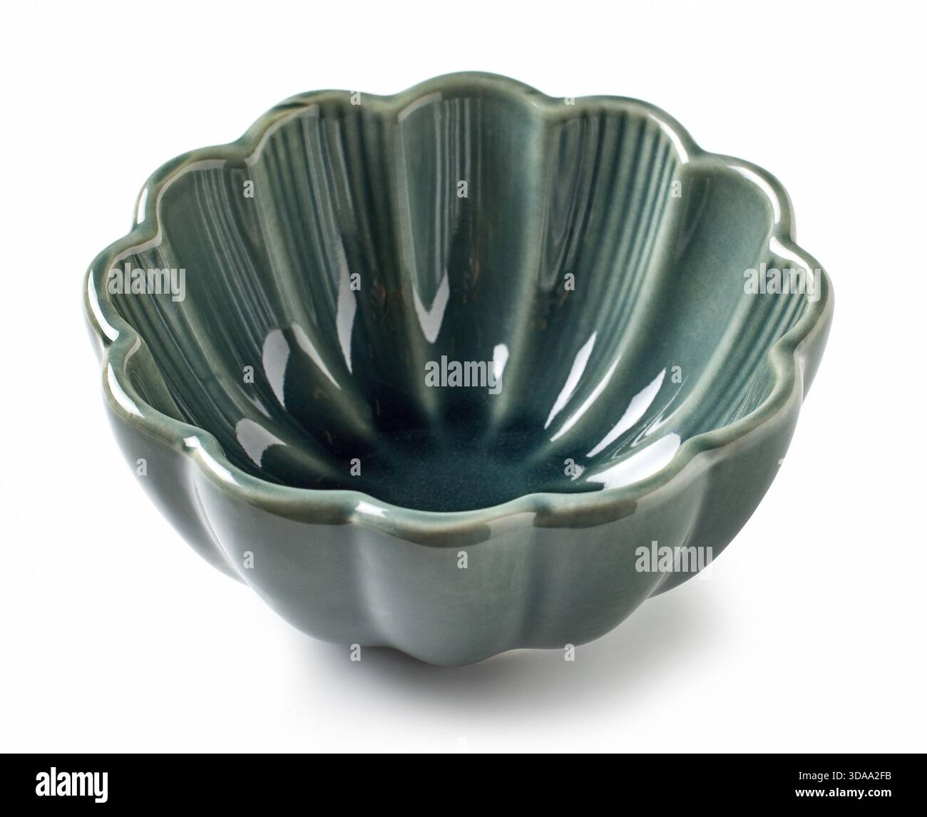 empty bowl isolated on white background Stock Photo