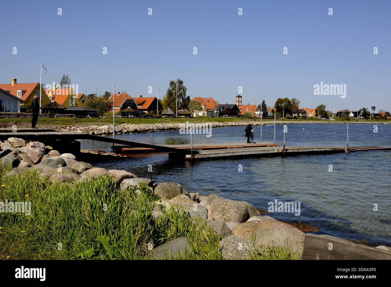 Copenhagen / Denmark - 12 May 2017. .Dragor habour sailing habour ...