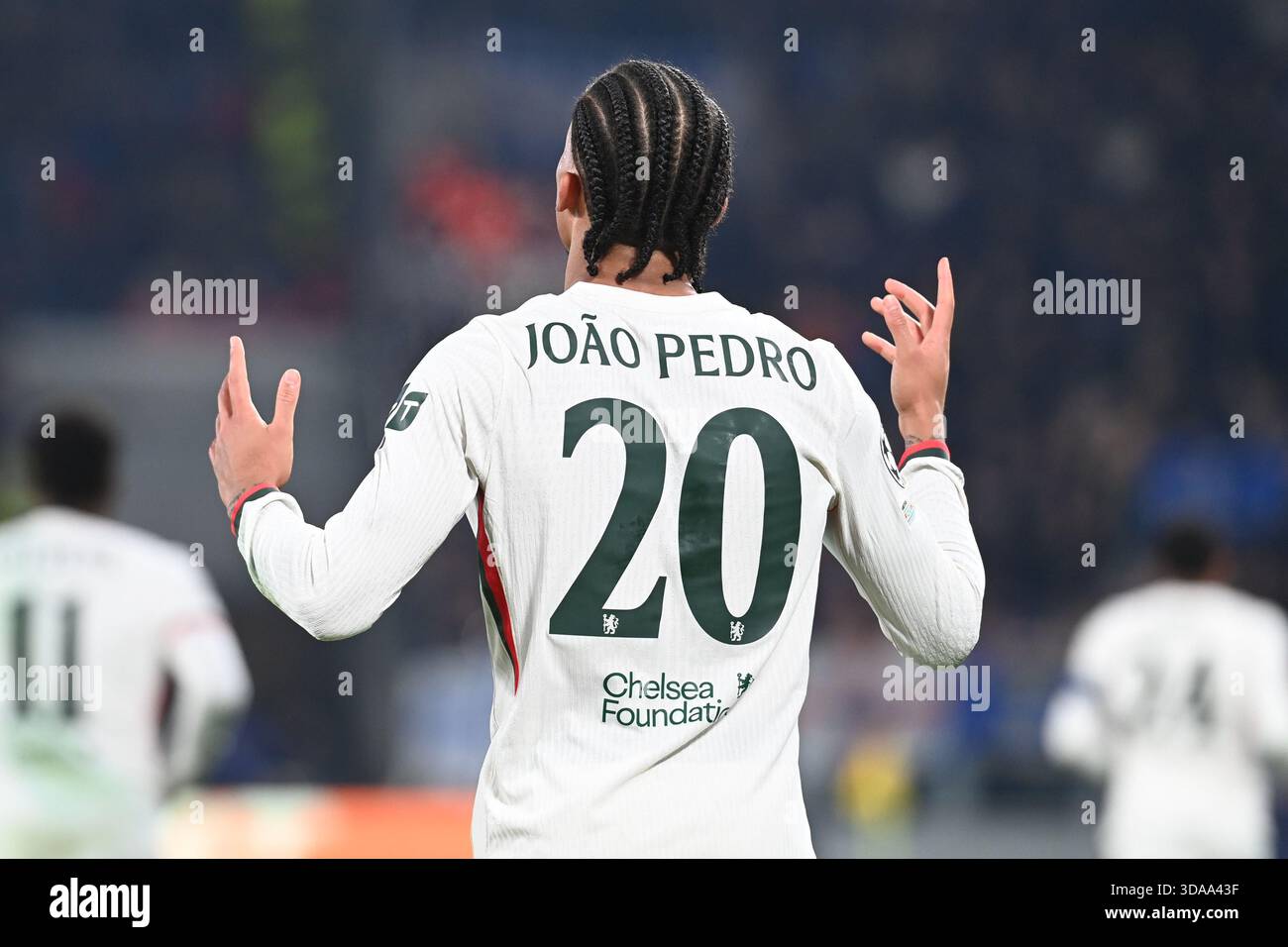 Joao Pedro Chelsea Fc Celebrating His Goal During Atalanta BC Vs joao-pedro-chelsea-fc-celebrating-his-goal-during-atalanta-bc-vs