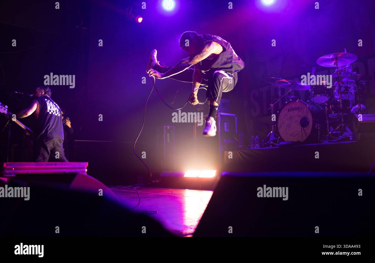 Stray from the Path live at manchester academy uk, 27th november 2025 ...