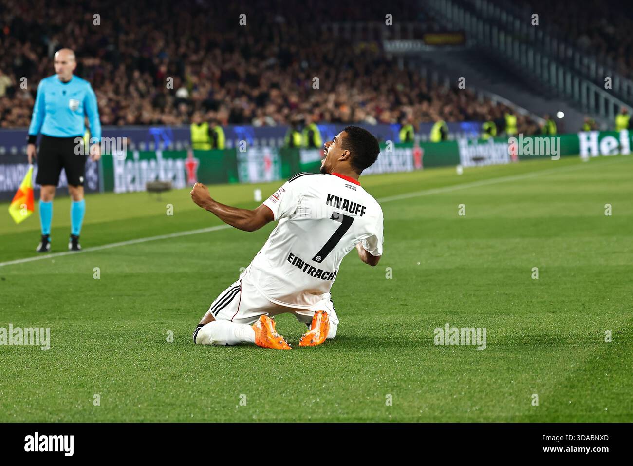 Ansgar Knauff (Frankfurt), DECEMBER 9, 2025 - Football / Soccer ...